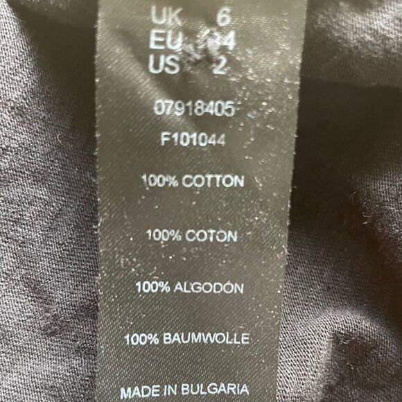 ASOS Black Button Front Dress - Picture 5 of 6